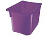 Image sur 33324011 BAC DE RANGEMENT en plastique translucide 3 unités, hauteur 31 cm ROUGE