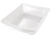 Image sur 33326008 BAC DE RANGEMENT en plastique translucide, avec rails 1 unité, hauteur 9,5 cm VERT