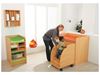 Image sur 33345001 RANGEMENT MURAL UNIVERSEL Kazéo pour couches BLANC     