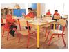 Image sur 34323007 CHAISE MÉTALLIQUE 4 PIEDS T2 ORANGE