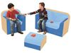 Image sur 34786146 KIT Club Coin banquette Hauteur 25 cm BEIGE / BL