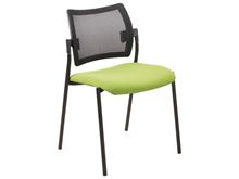 Image sur 36772008 CHAISE ADULTE TISSU/RÉSILLE Chaise 4 pieds VERT      