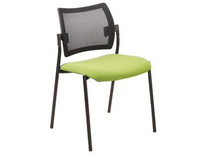 Image de 36772008 CHAISE ADULTE TISSU/RÉSILLE Chaise 4 pieds VERT      