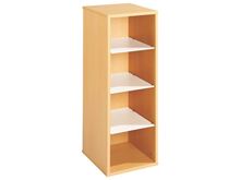Image sur 37002001 MEUBLE SIMPLE H. 102 cm 3 étagères BLANC     