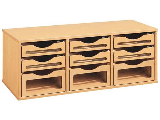 Image sur 37051020 KIT Stop-bacs bois N° 3 MULTICOLOR