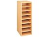 Image sur 37056164 MEUBLE SIMPLE H. 102 cm 7 étagères ORANGE CLA