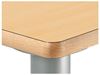 Image sur 38388007 TABLE PLATEAU STRATIFIE Avec pieds réglables -  120 x 60 cm T1/T2/T3 ORANGE    