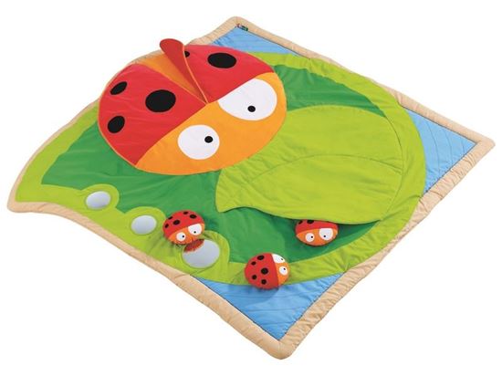 Image sur 39331020 MAXI TAPIS D'ÉVEIL Christelle la coccinelle MULTICOLOR