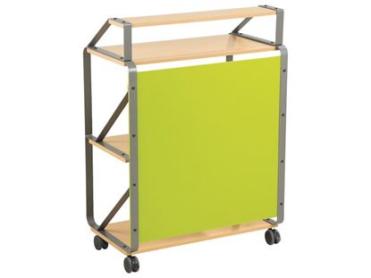 Image de 41572037 BORNE D'ACCUEIL Bia Droit L. 85 cm avec comptoir VERT CLAIR