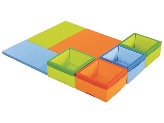 Image sur 39571020 KIT TAPIS ESPACE LECTURE MULTICOLOR