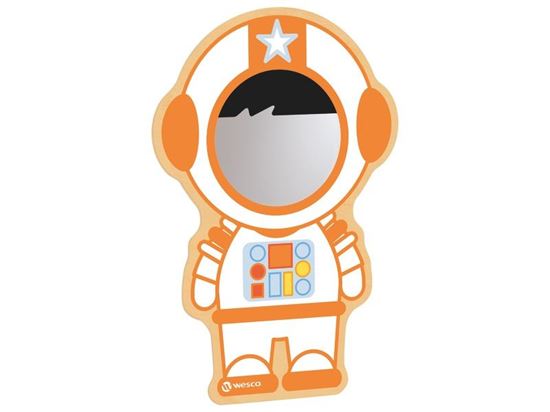 Image sur 42992020 DÉCOR À MIROIR L'astronaute MULTICOLOR