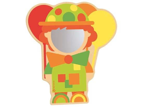 Image sur 42993020 DÉCOR À MIROIR Le clown MULTICOLOR