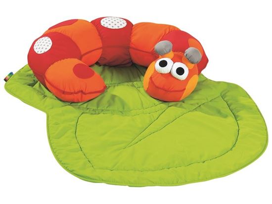 Image sur 44243098 TAPIS FER À CHEVAL Chenille ORANGE/VER