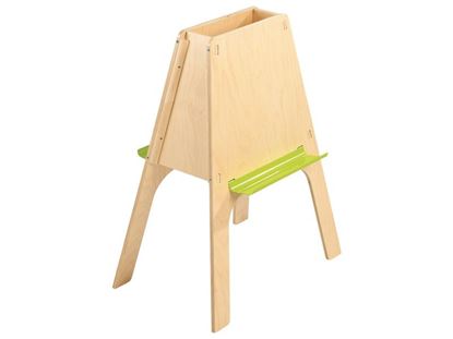 Image de 41906016 CHEVALET Poly pour 2 enfants NATUREL   