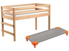 Image sur 42363057 MAXI LOT LIT MEZZANINE ET COUCHETTE CIEL (Bleu