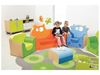 Image sur 44865007 BANQUETTE Hauteur d'assise 25 cm Chat ORANGE    