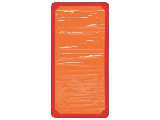 Image sur 44882039 PLASTICLOISON PRÉSENTOIR Côté 61 cm ROUGE/ORAN