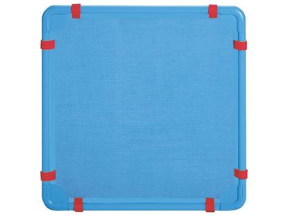 Image de 44902039 PLASTICLOISON avec tenture Côté 61 cm ROUGE/ORAN