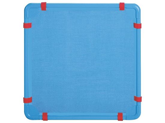 Image sur 44902059 PLASTICLOISON avec tenture Côté 61 cm BLEU/BLEU 