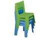 Image sur 45318008 CHAISE EMPILABLE Lou Petite taille entre T0 et T1 (hauteur d'assise : 24,5 cm) VERT