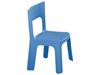 Image sur 45319002 CHAISE EMPILABLE Lou Taille moyenne entre T1 et T2 (hauteur d'assise : 29,5 cm) BLEU