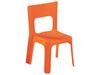 Image sur 45319008 CHAISE EMPILABLE Lou Taille moyenne entre T1 et T2 (hauteur d'assise : 29,5 cm) VERT