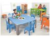 Image sur 45325002 TABLE D'ACTIVITÉS Lou Petite table carrée BLEU      