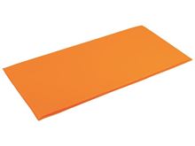 Image sur 45431164 TAPIS UNI 130 x 65 cm ORANGE CLA