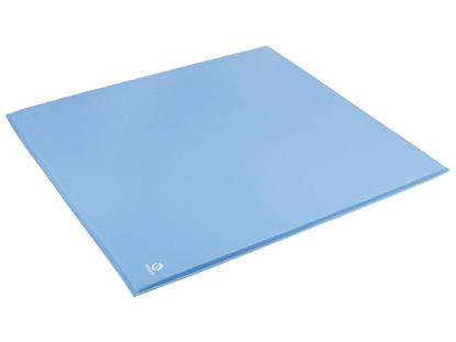 Image de 45432002 TAPIS UNI 130 x 130 cm BLEU