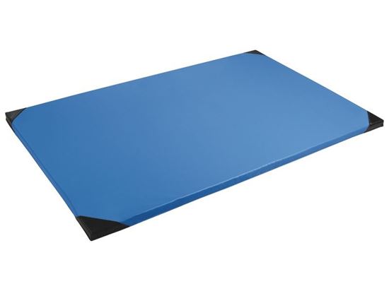 Image sur 45434002 TAPIS CONFORT  UNI BLEU      