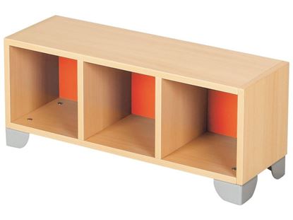 Image de 45484007 BANCS Zip Zap Avec casiers ORANGE    