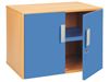Image sur 45739037 MEUBLES PORTES BATTANTES H. 51 cm 2 portes, 1 étagère VERT CLAIR