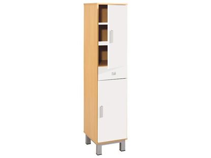 Image de 45752001 MEUBLE SIMPLE H. 162 cm 2 portes BLANC     