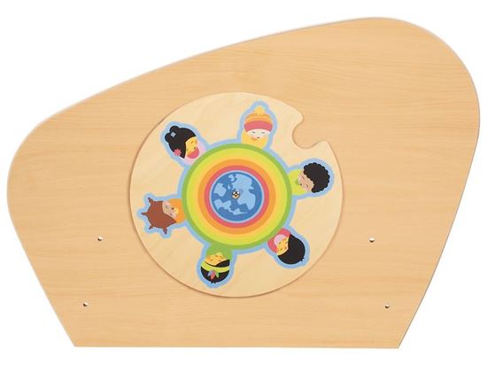 Image sur 45798016 BARRIÈRE/ÉLÉMENTS Fantazy Avec disque les enfants du monde NATUREL   