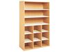 Image sur 45885037 MEUBLE TRIPLE H.162cm,  3 étagères, 6 tablettes VERT CLAIR