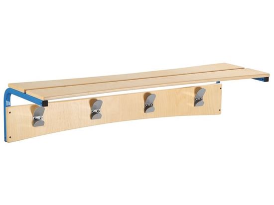 Image sur 47832002 PORTEMANTEAU Tip Top Avec étagère BLEU      