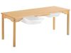 Image sur 48328010 Tables stratifiés avec 2 bacs T4 BEIGE     