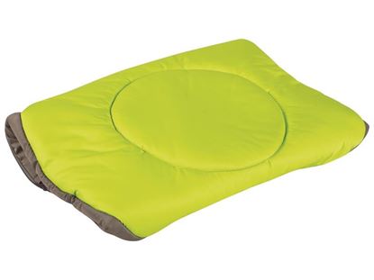 Image de 48729176 HOUSSE POUF ROND Cocoon GRIS/VERT 