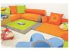 Image sur 48733152 Housse traversin pour TAPIS 1 traversin Cocoon GRIS / BLE