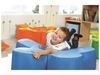 Image sur 49184152 HOUSSE COUSSIN CALIN 5 Cocoon GRIS / BLE