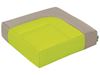 Image sur 49213176 Cocoon assise ferme POUF PETIT CARRÉ GRIS/VERT 