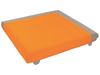 Image sur 49318176 POUFS COCOON POUF GRAND CARRE FERME Cocoon + GRIS/VERT 