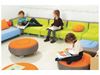 Image sur 49321176 POUFS COCOON POUF RECTANGLE FERME Cocoon + GRIS/VERT 