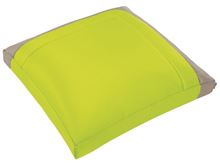 Image sur 49333176 Cocoon assise ferme GRAND CARRE MOELLEUX GRIS/VERT 