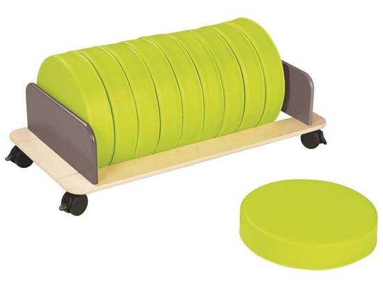Image sur 49625007 MEUBLE NOMADE La lecture ORANGE    
