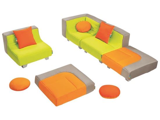 Image sur 49416020 SALON Cocoon MULTICOLOR