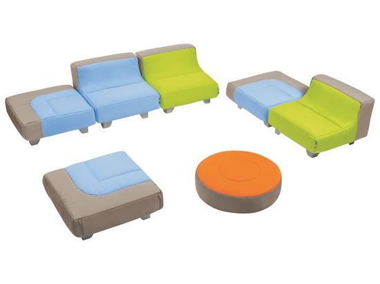 Image sur 49417020 SALON Cocoon club MULTICOLOR