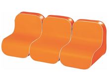 Image sur 49688168 KIT 3 CHAUFFEUSES Tic Tac ORANGE / O