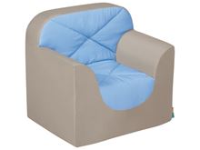 Image sur 49815057 FAUTEUIL Club Soft CIEL (Bleu