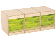 Image sur 49833014 MEUBLE 6 bacs JAUNE     
